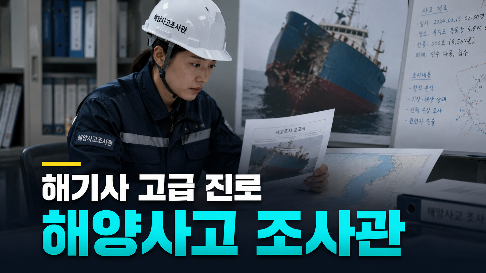 해기사 진로: 해양안전심판원 조사관·심판관 연봉과 현실 정리