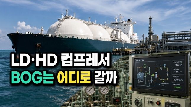 LNG선 정복하기 14편: LD·HD Compressor는 왜 필요할까?