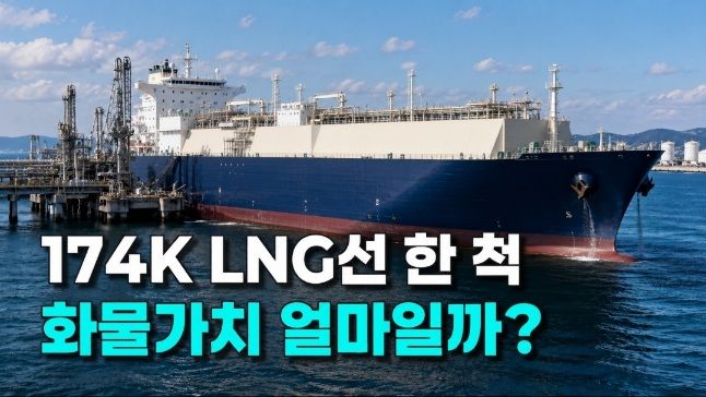 LNG선 정복하기 17편: 174K LNG선 한 척의 화물가치는 얼마일까?
