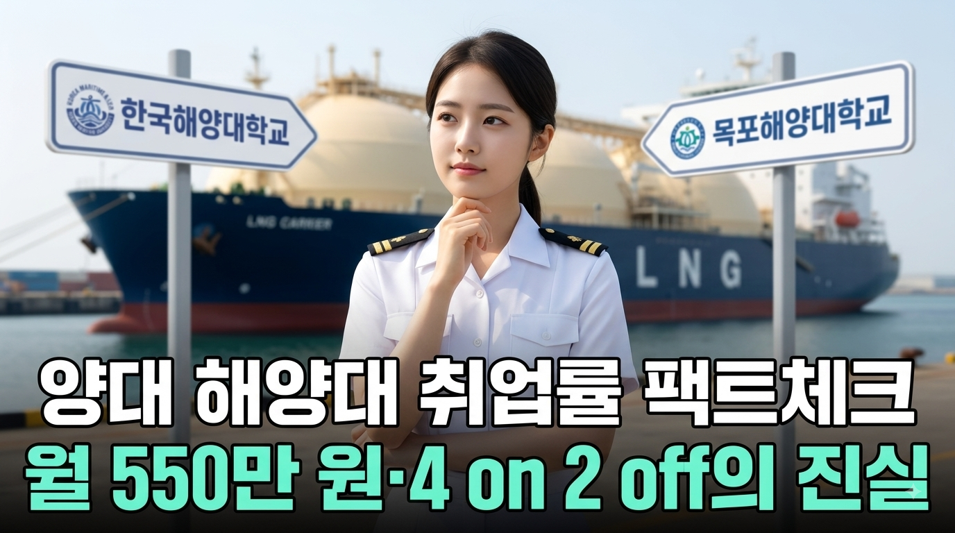 목포,한국해양대 취업률 현실: 수치 비교와 ‘돌배’ 현상의 이유